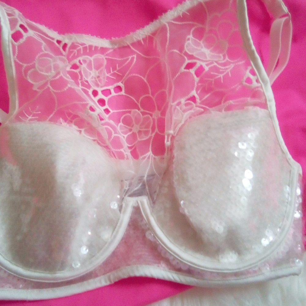 Victoria's Secret Dream Angels Sequin Bra 32DD